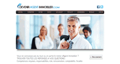 Desktop Screenshot of devenir-agent-immobilier.com